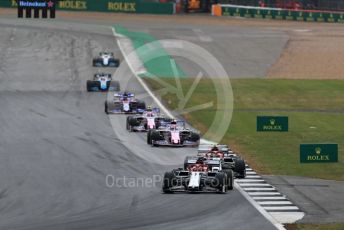 World © Octane Photographic Ltd. Formula 1 – British GP - Race. Alfa Romeo Racing C38 – Kimi Raikkonen. Silverstone Circuit, Towcester, Northamptonshire. Sunday 14th July 2019.