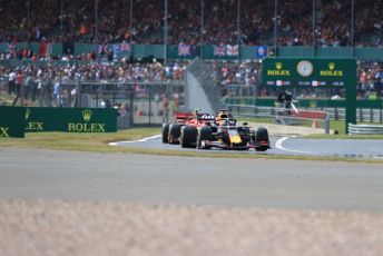 World © Octane Photographic Ltd. Formula 1 – British GP - Race. Aston Martin Red Bull Racing RB15 – Max Verstappen. Silverstone Circuit, Towcester, Northamptonshire. Sunday 14th July 2019.