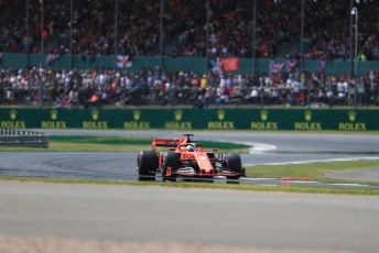 World © Octane Photographic Ltd. Formula 1 – British GP - Race. Scuderia Ferrari SF90 – Sebastian Vettel. Silverstone Circuit, Towcester, Northamptonshire. Sunday 14th July 2019.