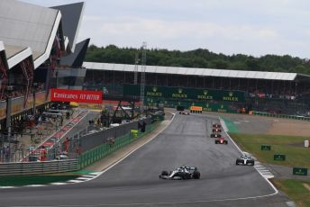 World © Octane Photographic Ltd. Formula 1 – British GP - Race. Mercedes AMG Petronas Motorsport AMG F1 W10 EQ Power+ - Valtteri Bottas. Silverstone Circuit, Towcester, Northamptonshire. Sunday 14th July 2019.