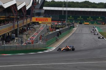 World © Octane Photographic Ltd. Formula 1 – British GP - Race. McLaren MCL34 – Carlos Sainz. Silverstone Circuit, Towcester, Northamptonshire. Sunday 14th July 2019.