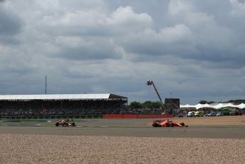 World © Octane Photographic Ltd. Formula 1 – British GP - Race. Scuderia Ferrari SF90 – Charles Leclerc. Silverstone Circuit, Towcester, Northamptonshire. Sunday 14th July 2019.