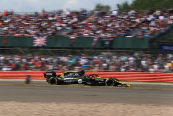 World © Octane Photographic Ltd. Formula 1 – British GP - Race. Renault Sport F1 Team RS19 – Daniel Ricciardo. Silverstone Circuit, Towcester, Northamptonshire. Sunday 14th July 2019.