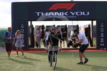 World © Octane Photographic Ltd. Formula 1 – British GP - Paddock. Mercedes AMG Petronas Motorsport AMG F1 W10 EQ Power+ - Valtteri Bottas. Silverstone Circuit, Towcester, Northamptonshire. Friday 12th July 2019.