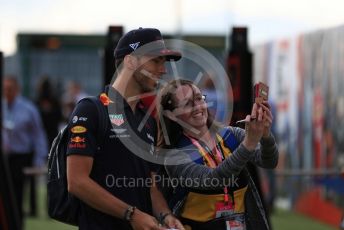 World © Octane Photographic Ltd. Formula 1 – British GP - Paddock. Aston Martin Red Bull Racing RB15 – Pierre Gasly. Silverstone Circuit, Towcester, Northamptonshire. Friday 12th July 2019.