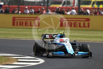 World © Octane Photographic Ltd. Formula 1 – British GP - Practice 1. ROKiT Williams Racing FW42 – Robert Kubica. Silverstone Circuit, Towcester, Northamptonshire. Friday 12th July 2019.