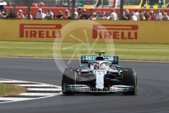 World © Octane Photographic Ltd. Formula 1 – British GP - Practice 1. Mercedes AMG Petronas Motorsport AMG F1 W10 EQ Power+ - Lewis Hamilton. Silverstone Circuit, Towcester, Northamptonshire. Friday 12th July 2019.