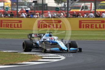 World © Octane Photographic Ltd. Formula 1 – British GP - Practice 1. ROKiT Williams Racing FW 42 – George Russell. Silverstone Circuit, Towcester, Northamptonshire. Friday 12th July 2019.