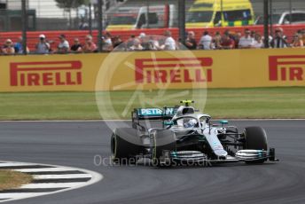 World © Octane Photographic Ltd. Formula 1 – British GP - Practice 1. Mercedes AMG Petronas Motorsport AMG F1 W10 EQ Power+ - Valtteri Bottas. Silverstone Circuit, Towcester, Northamptonshire. Friday 12th July 2019.