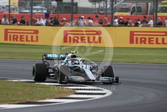 World © Octane Photographic Ltd. Formula 1 – British GP - Practice 1. Mercedes AMG Petronas Motorsport AMG F1 W10 EQ Power+ - Valtteri Bottas. Silverstone Circuit, Towcester, Northamptonshire. Friday 12th July 2019.