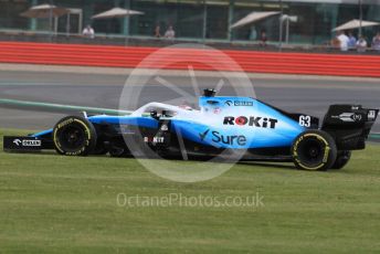 World © Octane Photographic Ltd. Formula 1 – British GP - Practice 1. ROKiT Williams Racing FW 42 – George Russell. Silverstone Circuit, Towcester, Northamptonshire. Friday 12th July 2019.