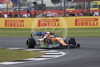 World © Octane Photographic Ltd. Formula 1 – British GP - Practice 1. McLaren MCL34 – Lando Norris. Silverstone Circuit, Towcester, Northamptonshire. Friday 12th July 2019.