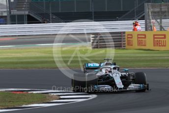 World © Octane Photographic Ltd. Formula 1 – British GP - Practice 1. Mercedes AMG Petronas Motorsport AMG F1 W10 EQ Power+ - Lewis Hamilton. Silverstone Circuit, Towcester, Northamptonshire. Friday 12th July 2019.