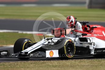 World © Octane Photographic Ltd. Formula 1 – British GP - Practice 1. Alfa Romeo Racing C38 – Kimi Raikkonen. Silverstone Circuit, Towcester, Northamptonshire. Friday 12th July 2019.