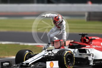 World © Octane Photographic Ltd. Formula 1 – British GP - Practice 1. Alfa Romeo Racing C38 – Kimi Raikkonen. Silverstone Circuit, Towcester, Northamptonshire. Friday 12th July 2019.