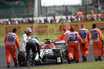 World © Octane Photographic Ltd. Formula 1 – British GP - Practice 1. Alfa Romeo Racing C38 – Kimi Raikkonen. Silverstone Circuit, Towcester, Northamptonshire. Friday 12th July 2019.