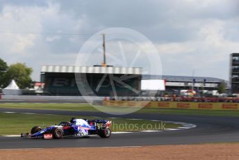 World © Octane Photographic Ltd. Formula 1 – British GP - Practice 1. Scuderia Toro Rosso STR14 – Daniil Kvyat. Silverstone Circuit, Towcester, Northamptonshire. Friday 12th July 2019.