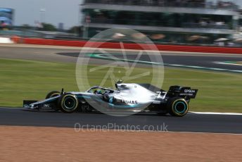 World © Octane Photographic Ltd. Formula 1 – British GP - Practice 1. Mercedes AMG Petronas Motorsport AMG F1 W10 EQ Power+ - Valtteri Bottas. Silverstone Circuit, Towcester, Northamptonshire. Friday 12th July 2019.