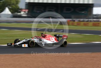 World © Octane Photographic Ltd. Formula 1 – British GP - Practice 1. Alfa Romeo Racing C38 – Kimi Raikkonen. Silverstone Circuit, Towcester, Northamptonshire. Friday 12th July 2019.