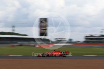 World © Octane Photographic Ltd. Formula 1 – British GP - Practice 1. Scuderia Ferrari SF90 – Sebastian Vettel. Silverstone Circuit, Towcester, Northamptonshire. Friday 12th July 2019.