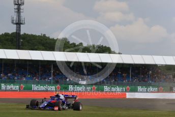 World © Octane Photographic Ltd. Formula 1 – British GP - Practice 1. Scuderia Toro Rosso STR14 – Alexander Albon. Silverstone Circuit, Towcester, Northamptonshire. Friday 12th July 2019.