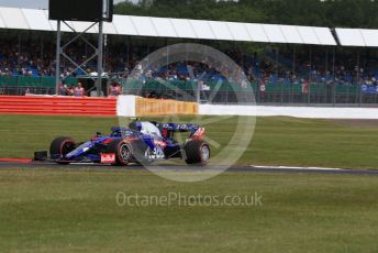 World © Octane Photographic Ltd. Formula 1 – British GP - Practice 1. Scuderia Toro Rosso STR14 – Alexander Albon. Silverstone Circuit, Towcester, Northamptonshire. Friday 12th July 2019.