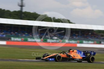 World © Octane Photographic Ltd. Formula 1 – British GP - Practice 1. McLaren MCL34 – Carlos Sainz. Silverstone Circuit, Towcester, Northamptonshire. Friday 12th July 2019.