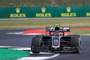 World © Octane Photographic Ltd. Formula 1 – British GP - Practice 2. Rich Energy Haas F1 Team VF19 – Kevin Magnussen. Silverstone Circuit, Towcester, Northamptonshire. Friday 12th July 2019.