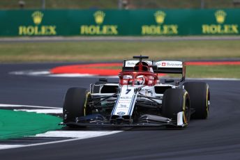 World © Octane Photographic Ltd. Formula 1 – British GP - Practice 2. Alfa Romeo Racing C38 – Kimi Raikkonen. Silverstone Circuit, Towcester, Northamptonshire. Friday 12th July 2019.