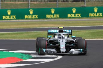 World © Octane Photographic Ltd. Formula 1 – British GP - Practice 2. Mercedes AMG Petronas Motorsport AMG F1 W10 EQ Power+ - Valtteri Bottas. Silverstone Circuit, Towcester, Northamptonshire. Friday 12th July 2019.