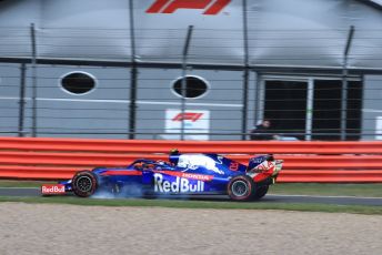 World © Octane Photographic Ltd. Formula 1 – British GP - Practice 2. Scuderia Toro Rosso STR14 – Alexander Albon. Silverstone Circuit, Towcester, Northamptonshire. Friday 12th July 2019.