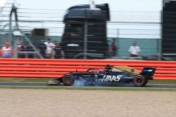 World © Octane Photographic Ltd. Formula 1 – British GP - Practice 2. Rich Energy Haas F1 Team VF19 – Kevin Magnussen. Silverstone Circuit, Towcester, Northamptonshire. Friday 12th July 2019.