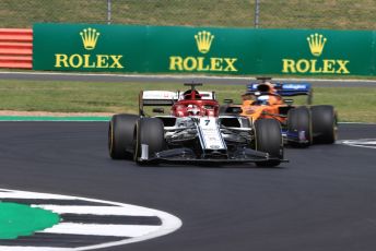 World © Octane Photographic Ltd. Formula 1 – British GP - Practice 2. Alfa Romeo Racing C38 – Kimi Raikkonen. Silverstone Circuit, Towcester, Northamptonshire. Friday 12th July 2019.
