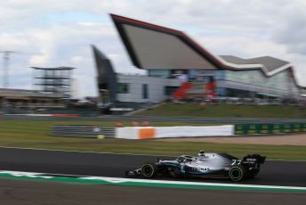 World © Octane Photographic Ltd. Formula 1 – British GP - Practice 2. Mercedes AMG Petronas Motorsport AMG F1 W10 EQ Power+ - Valtteri Bottas. Silverstone Circuit, Towcester, Northamptonshire. Friday 12th July 2019.