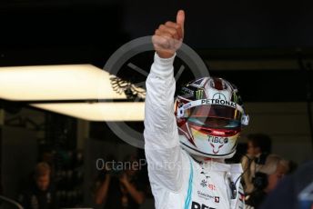 World © Octane Photographic Ltd. Formula 1 – British GP - Practice 3. Mercedes AMG Petronas Motorsport AMG F1 W10 EQ Power+ - Lewis Hamilton. Silverstone Circuit, Towcester, Northamptonshire. Saturday 13th July 2019.