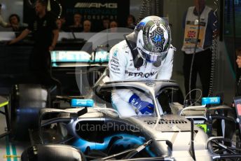 World © Octane Photographic Ltd. Formula 1 – British GP - Practice 3. Mercedes AMG Petronas Motorsport AMG F1 W10 EQ Power+ - Valtteri Bottas. Silverstone Circuit, Towcester, Northamptonshire. Saturday 13th July 2019.