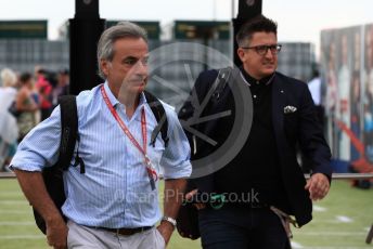 World © Octane Photographic Ltd. Formula 1 - British GP - Paddock. Carlos Sainz Senior. Silverstone Circuit, Towcester, Northamptonshire. Saturday 13th July 2019.