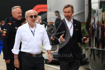World © Octane Photographic Ltd. Formula 1 – British GP - Paddock. David Williams. Silverstone Circuit, Towcester, Northamptonshire. Saturday 13th July 2019.