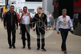 World © Octane Photographic Ltd. Formula 1 - British GP - Paddock. Cyril Abiteboul - Managing Director of Renault Sport Racing Formula 1 Team. Silverstone Circuit, Towcester, Northamptonshire. Saturday 13th July 2019.