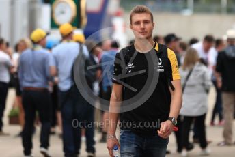 World © Octane Photographic Ltd. Formula 1 - British GP - Paddock. Sergey Sirotkin - Test Driver McLaren and Renault Sport F1 Team. Silverstone Circuit, Towcester, Northamptonshire. Saturday 13th July 2019.