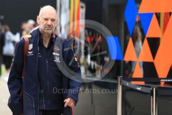 World © Octane Photographic Ltd. Formula 1 - British GP - Paddock. Adrian Newey - Chief Technical Officer of Red Bull Racing. Silverstone Circuit, Towcester, Northamptonshire. Saturday 13th July 2019.