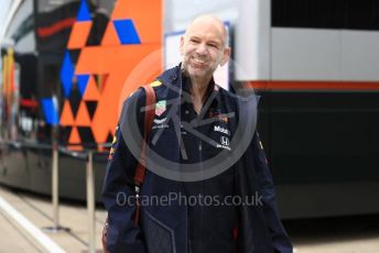 World © Octane Photographic Ltd. Formula 1 - British GP - Paddock. Adrian Newey - Chief Technical Officer of Red Bull Racing. Silverstone Circuit, Towcester, Northamptonshire. Saturday 13th July 2019.