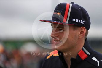 World © Octane Photographic Ltd. Formula 1 – British GP - Paddock. Aston Martin Red Bull Racing RB15 – Max Verstappen. Silverstone Circuit, Towcester, Northamptonshire. Sunday 14th July 2019.