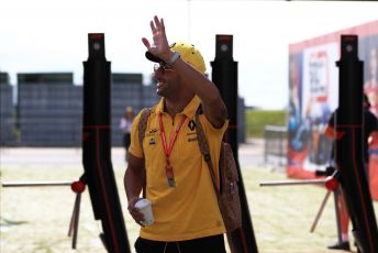 World © Octane Photographic Ltd. Formula 1 – British GP - Paddock. Renault Sport F1 Team RS19 – Daniel Ricciardo. Silverstone Circuit, Towcester, Northamptonshire. Thursday 11th July 2019.
