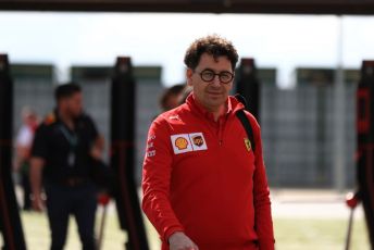 World © Octane Photographic Ltd. Formula 1 - British GP - Paddock. Mattia Binotto – Team Principal of Scuderia Ferrari. Silverstone Circuit, Towcester, Northamptonshire. Thursday 11th July 2019.