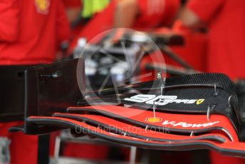 World © Octane Photographic Ltd. Formula 1 – British GP - Pit Lane. Scuderia Ferrari SF90.. Silverstone Circuit, Towcester, Northamptonshire. Thursday 11th July 2019.