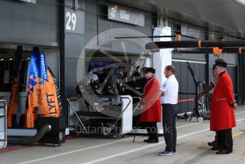 World © Octane Photographic Ltd. Formula 1 - British GP - Paddock. Chelsea Pensioner. Silverstone Circuit, Towcester, Northamptonshire. Thursday 11th July 2019.