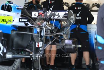World © Octane Photographic Ltd. Formula 1 – British GP - Pit Lane. ROKiT Williams Racing FW 42. Silverstone Circuit, Towcester, Northamptonshire. Thursday 11th July 2019.