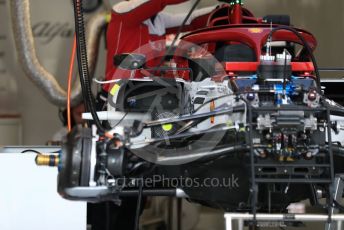 World © Octane Photographic Ltd. Formula 1 – British GP - Pit Lane. Alfa Romeo Racing C38. Silverstone Circuit, Towcester, Northamptonshire. Thursday 11th July 2019.