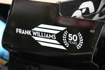 World © Octane Photographic Ltd. Formula 1 – British GP - Pit Lane. ROKiT Williams Racing FW 42 -Frank Williams 50 years. Silverstone Circuit, Towcester, Northamptonshire. Thursday 11th July 2019.